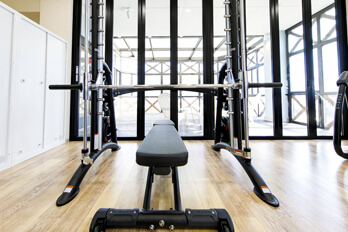 山梨県甲斐市の24時間フィットネスジム サイボディ内観