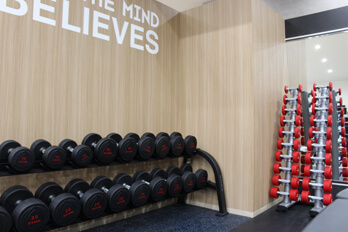 山梨県甲斐市の24時間フィットネスジム サイボディ内観